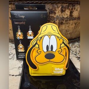 Pluto 95th Anniversary Cosplay Mystery Mini Backpack Keychain Charm Raincoat Fit